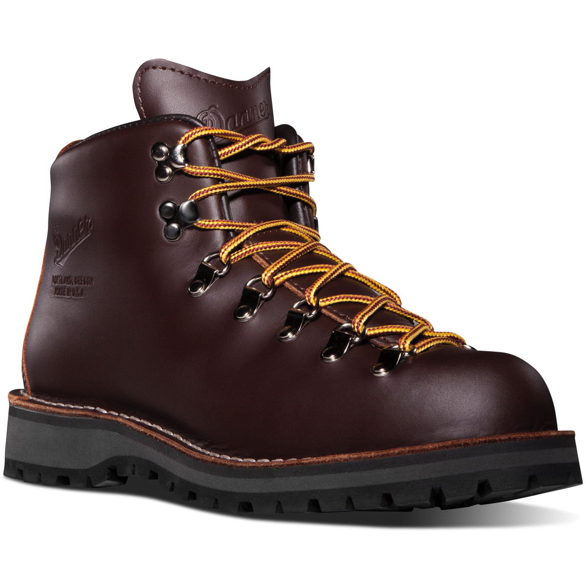 Danner Mountain Light GORE-TEX Burgundy Hiking Boots Mens - South Africa 23684KGHO